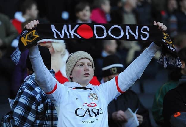 MK Dons have fans don't rate well when it comes to happiness, according to the findings of a new survey.