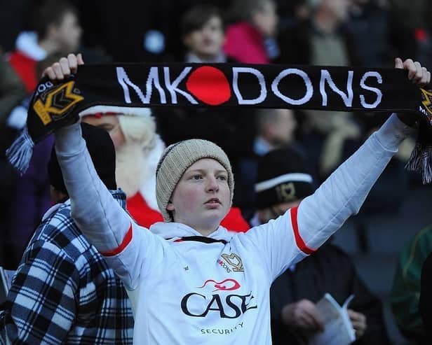 MK Dons have fans don't rate well when it comes to happiness, according to the findings of a new survey.
