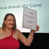Rebecca Arnott won last year's Peterborough Apprentice of the Year award