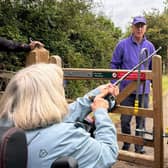 New wheelchair-friendly gates have been installed in Ouzel Valley Park