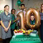 GenesisCare Milton Keynes centre staff celebrate 10th anniversary