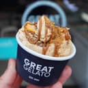 The new gelato and cake shop opens on Friday May 5 on Newton Leys