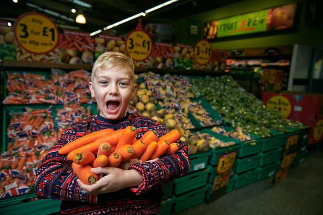 Morrisons is giving away more than 185,000 wonky carrots across all its supermarkets 