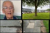 Moira Farnell (pictured) tripped over an uneven paving slab and sadly died from the head injury