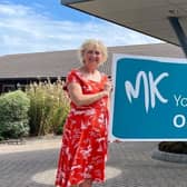 Cllr Zoe Nolan and Mac Heath, director of Children’s Services at Milton Keynes Council, outside the venue for MK’s next Opportunities Fair