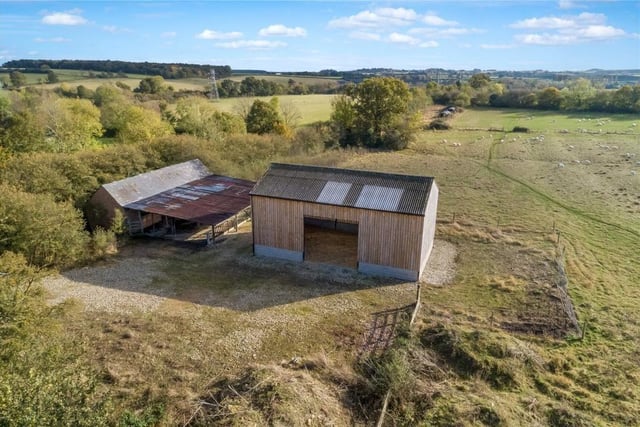 The barns are set in idyllic countryside