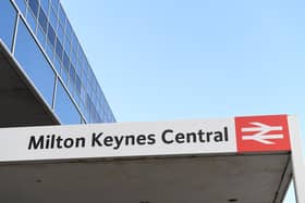 Passengers have been warned to expect major disruption for the rest of the day after a train derailed near Milton Keynes