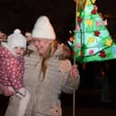 The Lantern Parade on Saturday set off as it got dark with all the family enjoying in the fun