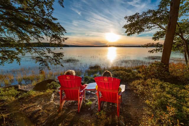 Peace and utter quiet at the lakeside (picture: Tourism Nova Scotia)