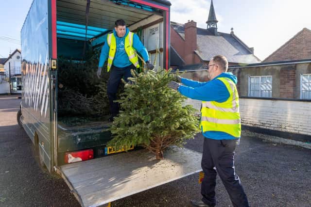 John Lewis supporting Willen Hospice Christmas Tree Collection