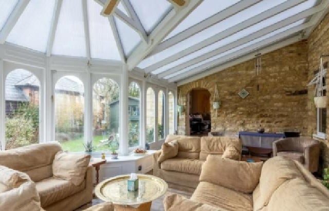 What an idyllic, relaxing conservatory.