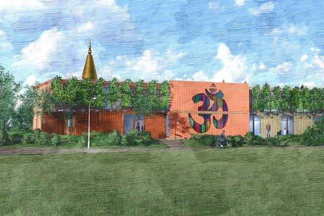This is what the new Hindu temple will look like in Milton Keynes
