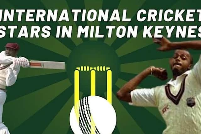 International cricketers are playing in a match in Milton Keynes on June 22 to mark Windrush Day
