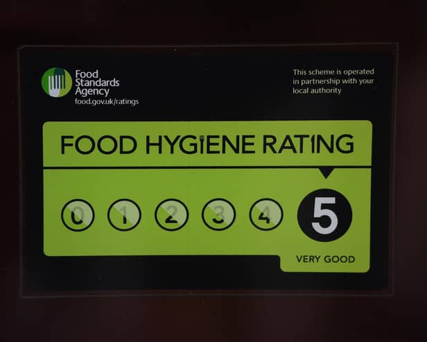 Business must display their food hygiene ratings