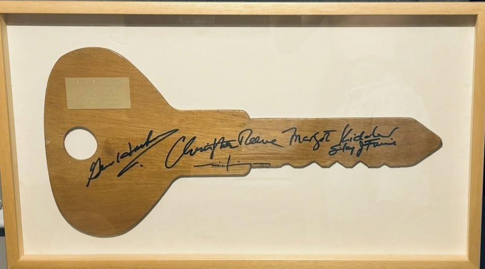 New date for auction with Superman IV commemorative key gifted to Milton ...