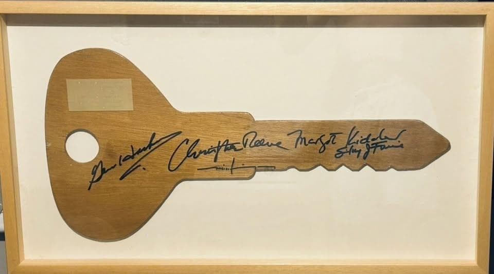 New date for auction with Superman IV commemorative key gifted to Milton ...