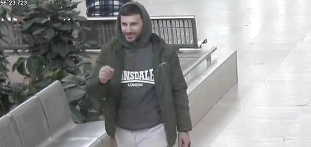Contact Police if you recognise this man