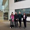 The UK Minister for Sport has welcomed plans for a £3 million renovation of three Milton Keynes leisure centres while visiting Bletchley.