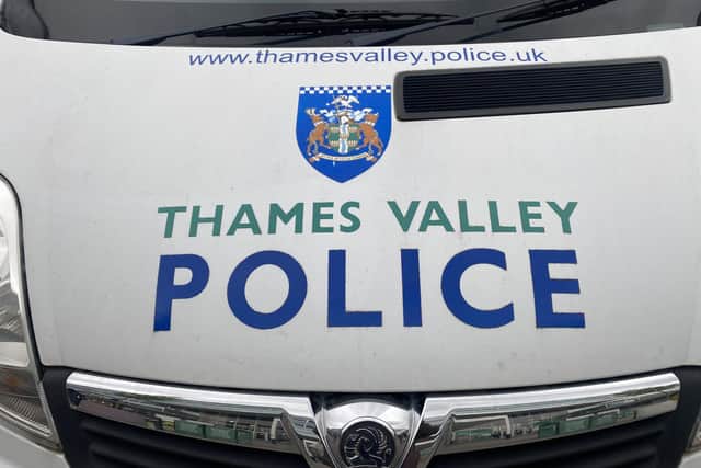 Thames Valley Police. Photo: Olivia Preston, MK Citizen