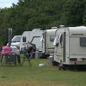 Travellers moved onto Oakgrove school field on Friday