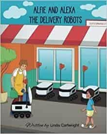 The books are all about the famous delivery robots in MK