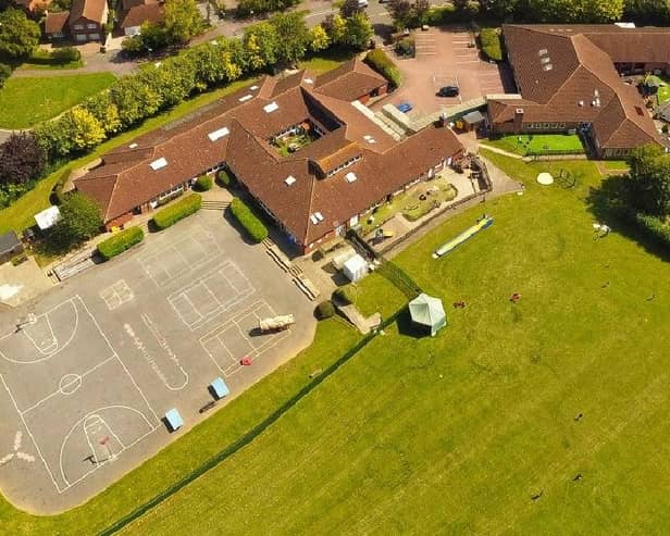 Award-winning Brooksward School is on Neath Hill in Milton Keynes