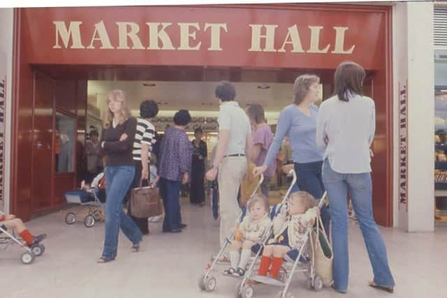 The indoor market hall was once highly popular at Milton Keynes shopping centre