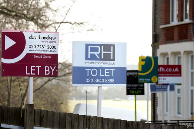 Hundreds of people in Milton Keynes have been evicted from their rented homes through no fault of their own