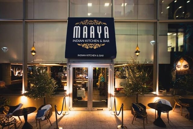 Maaya Indian Kitchen and Bar, based at The Hub in Central Milton Keynes, has a vegetarian menu, with options ranging from starters such as gobi adraki and aloo palak, to mains such as Hyderabadi Aloo Ravia and Dal Makhani.