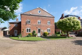 The cottage-style apartment is located in a 19th century former chapel building.