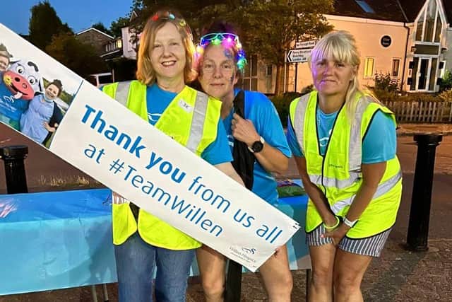Willen Hospice has thanked everybody who helped make the Midnight Moo walk a success