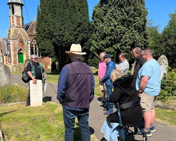 There are 22 war graves at Manor Road cemetery in MK