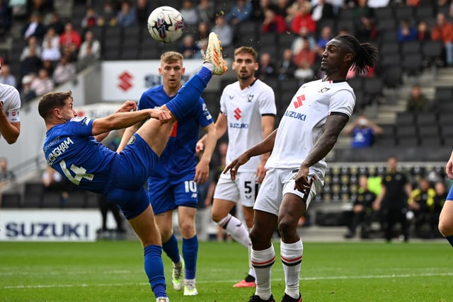 Toby Lock's MK Dons player ratings after own goal defeat to Harrogate Town