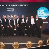 The Steven Eagall team celebrated the award at a ceremony in London on Monday  (27/11)