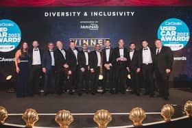 The Steven Eagall team celebrated the award at a ceremony in London on Monday  (27/11)