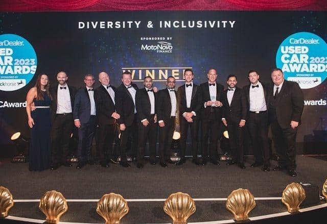 The Steven Eagall team celebrated the award at a ceremony in London on Monday  (27/11)