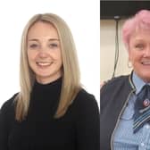 Amber Olney and Lisa Lowther