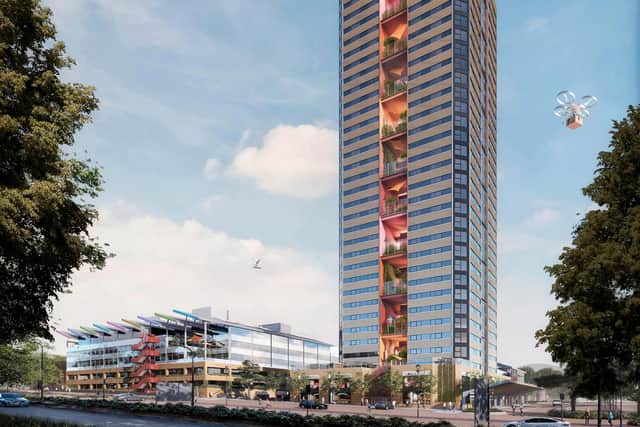 Artists' impression of how MK Gateway will look