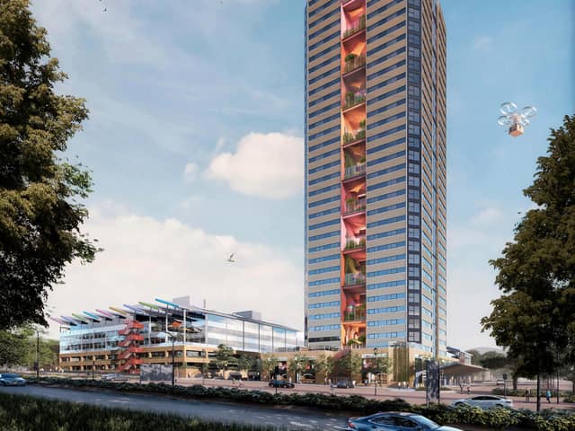 Artists' impression of how MK Gateway will look
