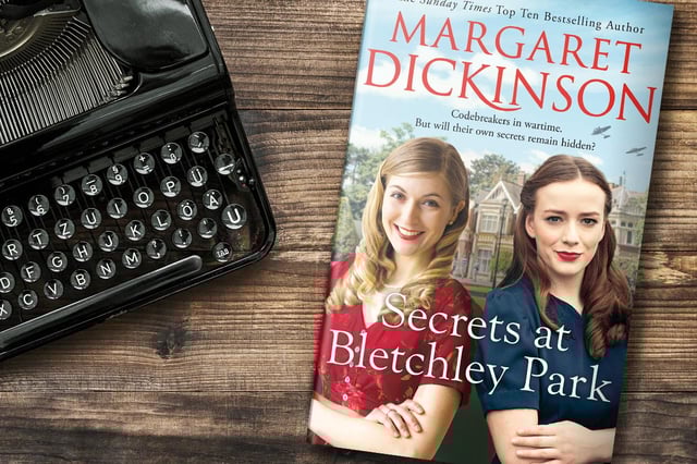 Author Margaret Dickinson takes readers inside the Secrets at Bletchley Park – and you could win a signed copy