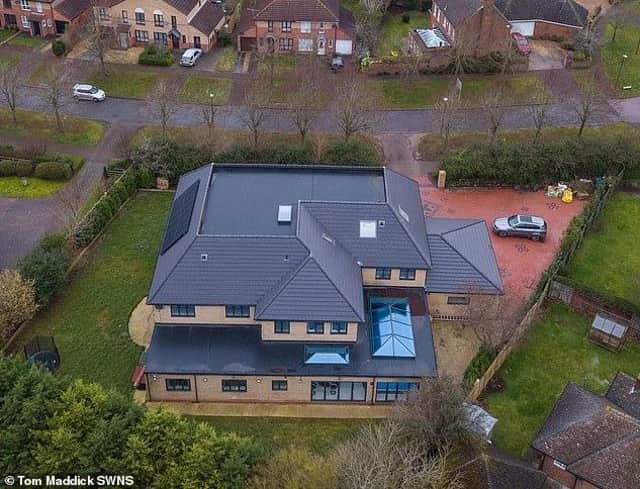 The house in Portland Drive