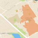 This chunk of Newport Pagnell was affected