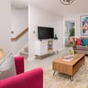 BN - The living room at the Maidstone show home at Woburn Downs