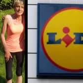 Terminally-ill Karen Sahiti was mistaken for a 'druggie' and banned from entering Lidl in MK. Lidl store image credit: Getty Images.