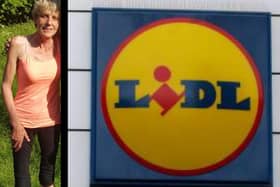Terminally-ill Karen Sahiti was mistaken for a 'druggie' and banned from entering Lidl in MK. Lidl store image credit: Getty Images.