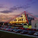 The Point at Milton Keynes, England, photo from Patrick McCarthy/ Alamy Stock Photo