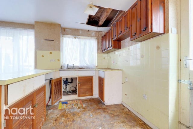 The kitchen needs replacing and renovating