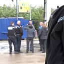 Police issued fixed penalty notices to the offending stores in Milton Keynes