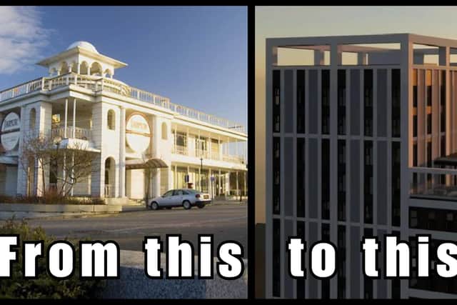 The Jaipur is to be demolished to make way for this tower block of flats