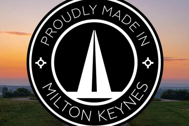 Anything made in Milton Keynes can now proudly display this official logo